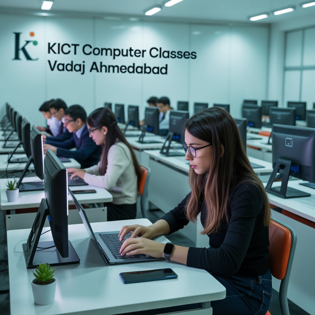 Students attending Python programming class in Ahmedabad - Interactive learning environment